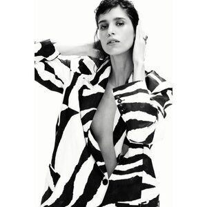 ZW COLLECTION ANIMAL PRINT BLAZER